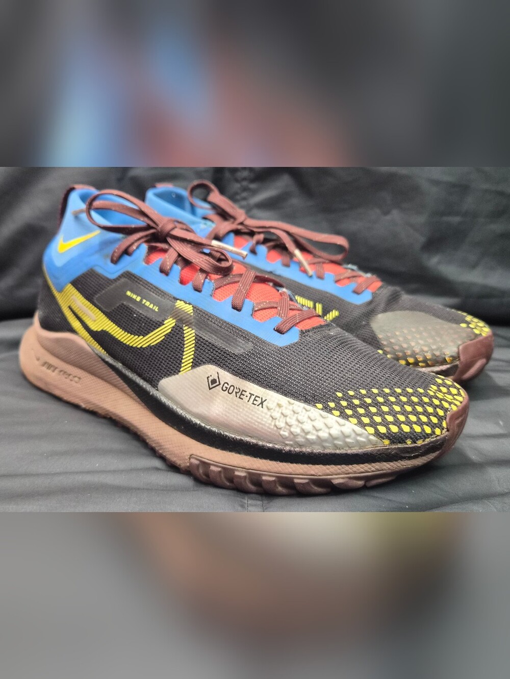 Women's Nike React Pegasus Trail 4 GORE-TEX (DJ7929-003) Sz. 8.5
